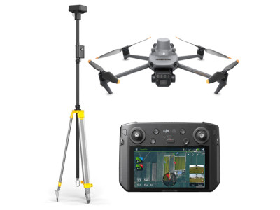 dji mavic 3 multiespectral + base gnss d-rtk2